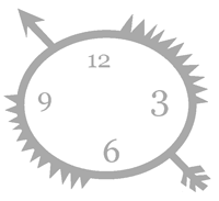 clock graphic