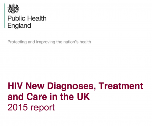 HIV in the UK 2015 repor cover