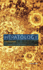 Hepatology textbook cover