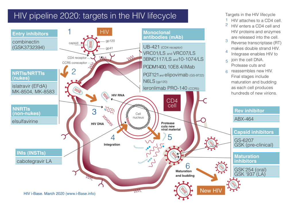 antiretroviral drugs mechanism of action