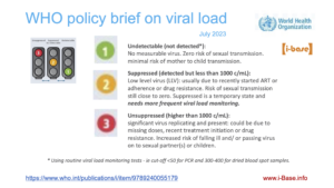 Slide: summary of new viral load categories