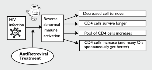 HIV and the immune system after ARV treatment