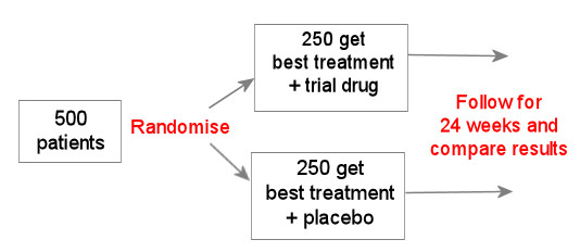 8. 7 Randomised, double-blind, placebo-controlled trials, Training manual