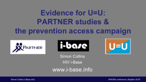 presentation for hiv and aids